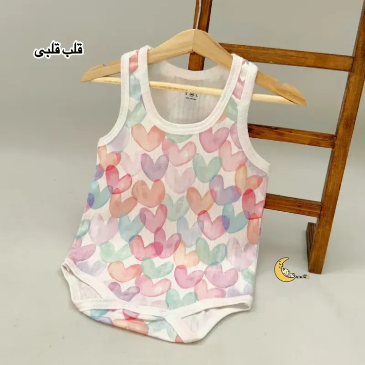 بادی رکابی بچگانه کوالا کیدز نخ پنبه کبریتی زیردکمه